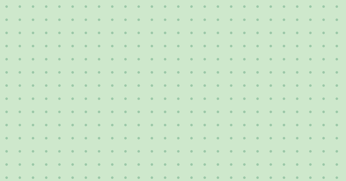 Abstract cover, sage green background with a regular dot grid