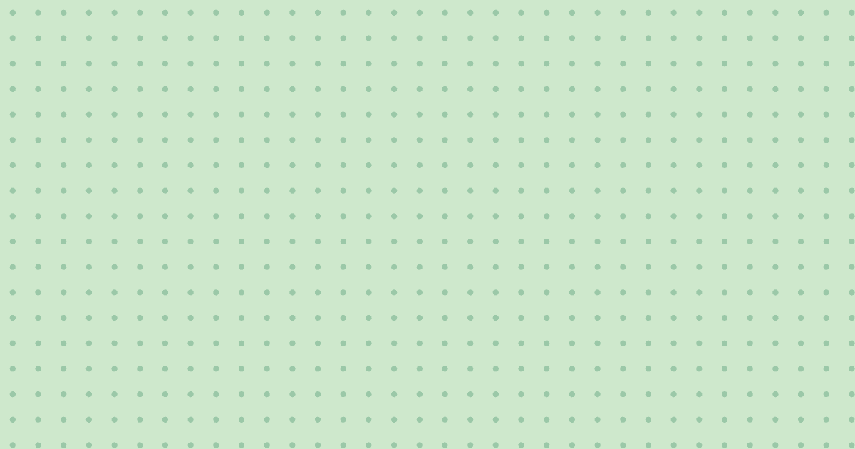 Abstract cover, sage green background with a regular dot grid